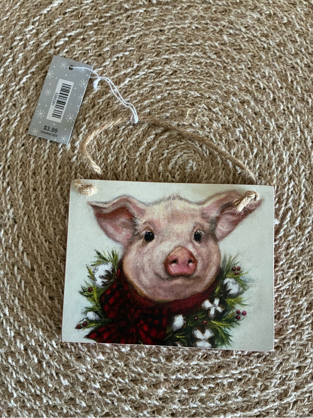 Farmhouse Holiday Animal Coasters and Decor- 7 pieces - Picture 9 of 12